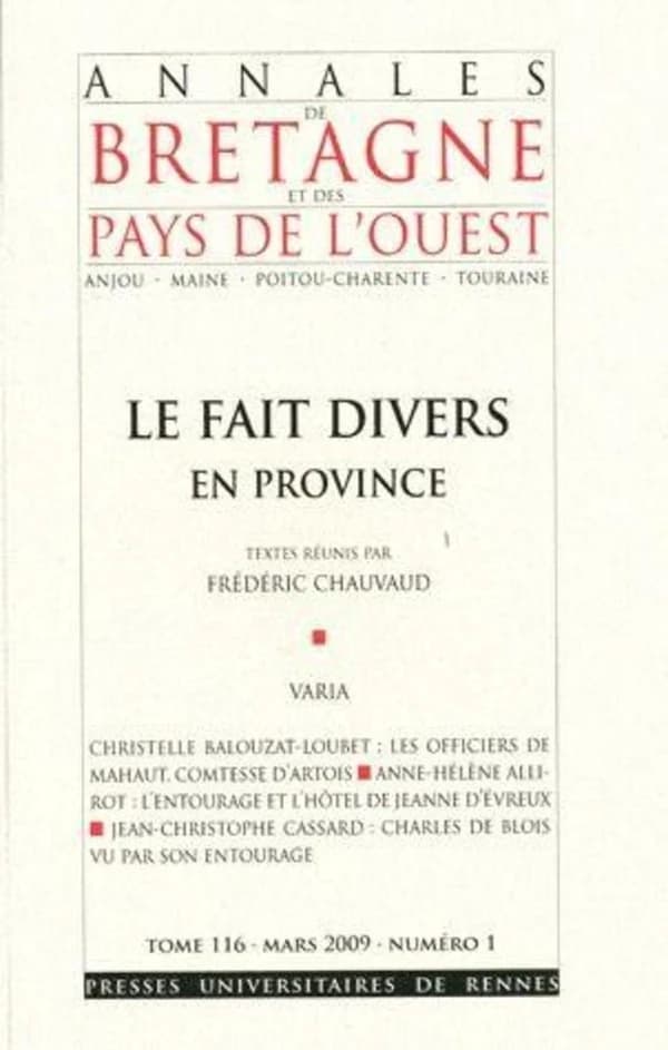 Annales de Bretagne et des Pays de l'Ouest n.116