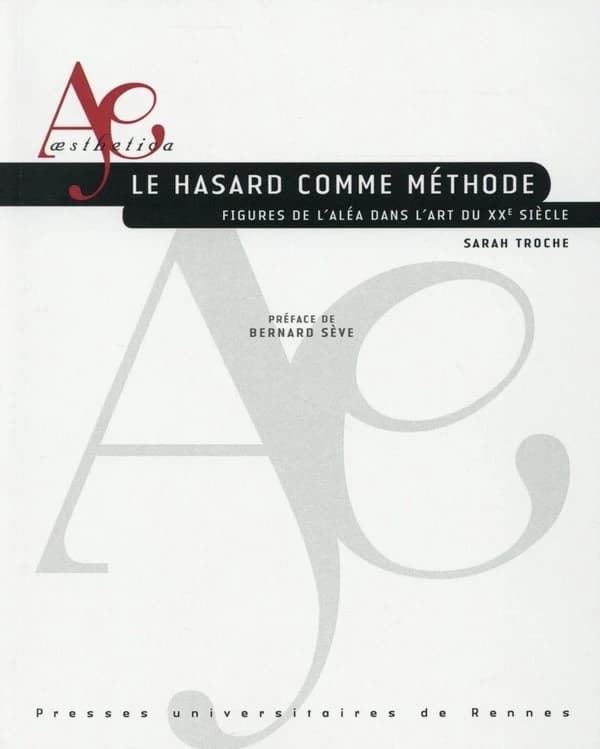 Le hasard comme méthode : figures de l'aléa dans l'art du XXe siècle
