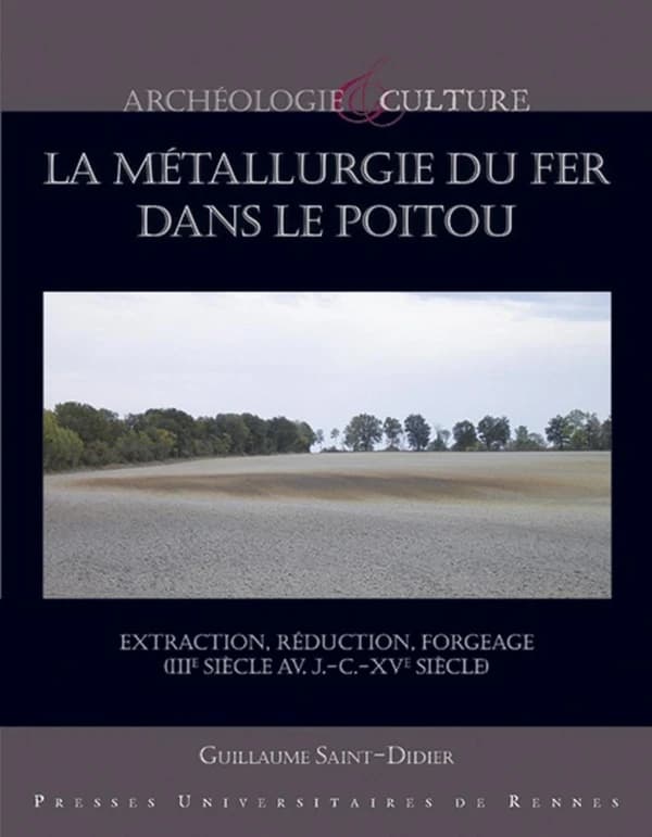 La métallurgie du fer dans le Poitou : extraction, réduction, forgeage (IIIe siècle av.J-C - XVe siècle)