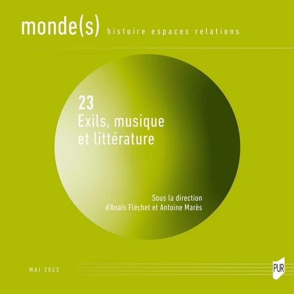 Monde(s) n.23 : Exils, musique et littérature