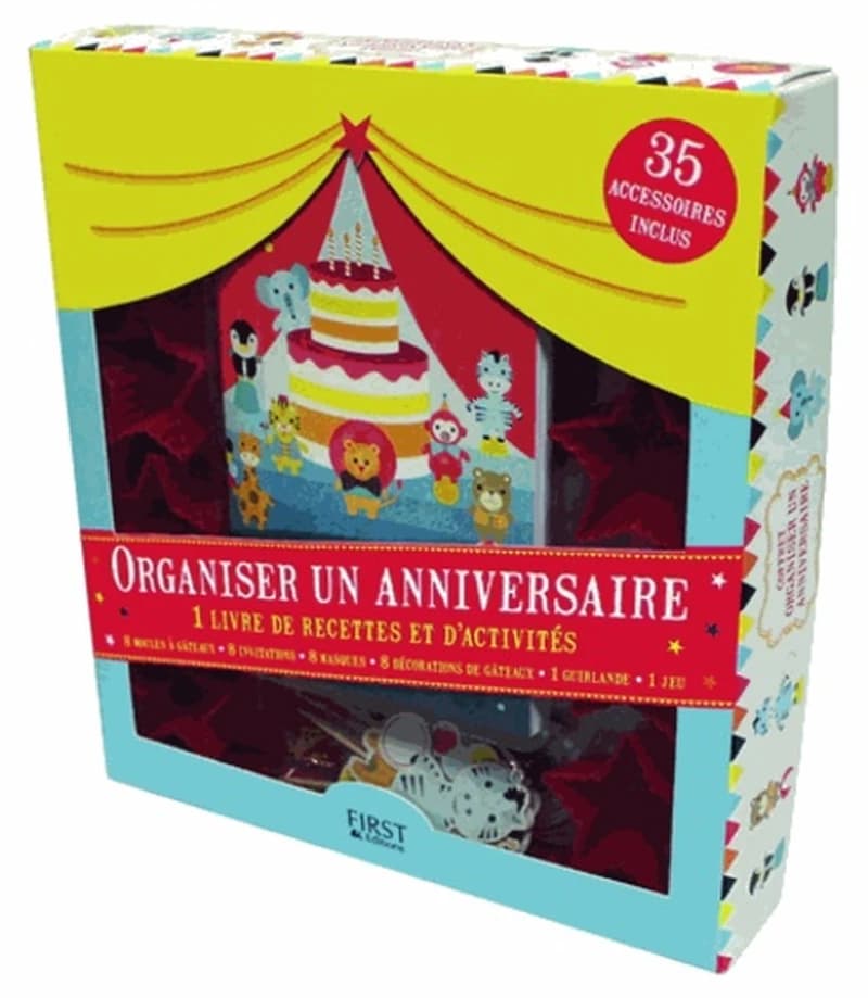 Coffret organiser un anniversaire