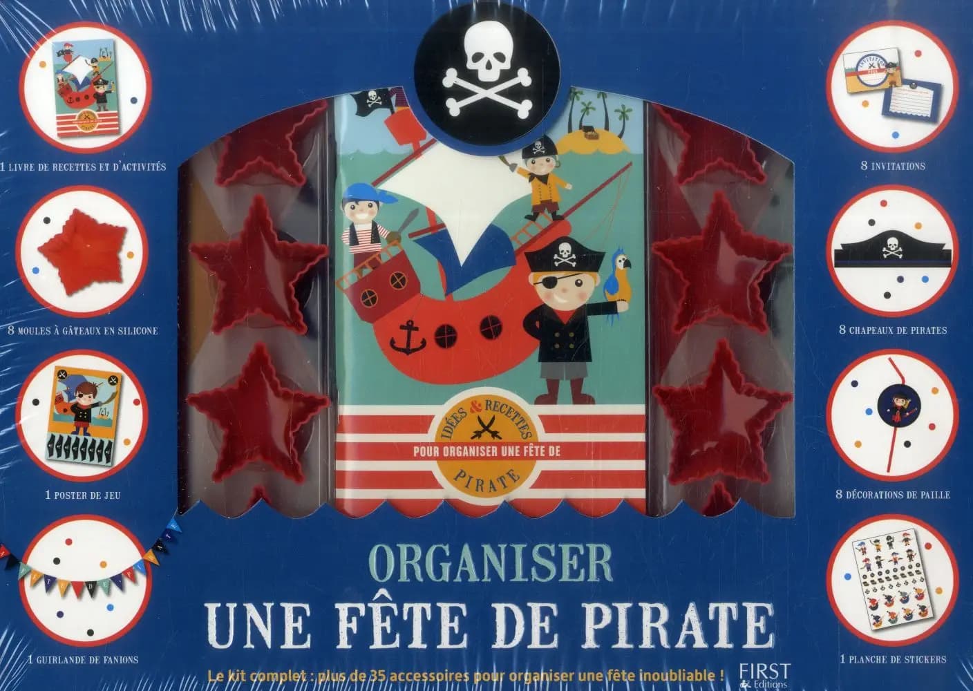 Coffret organiser une fete de pirate