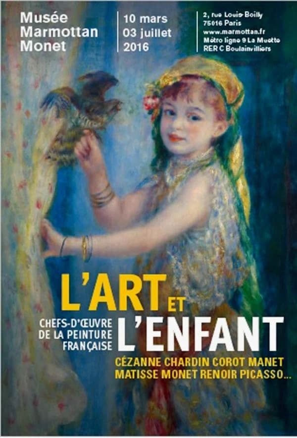 L'art et l'enfant : chefs-d'oeuvre de la peinture française : [exposition, 10 mars-3 juillet 2016, Paris], Musée Marmottan Monet-Académie des beaux-arts, Institut de France