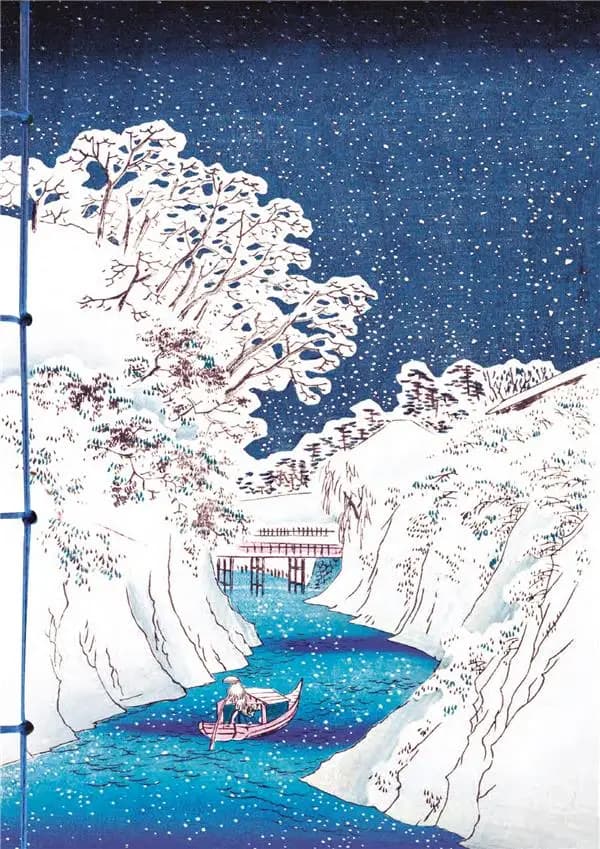 La neige dans l'estampe japonaise