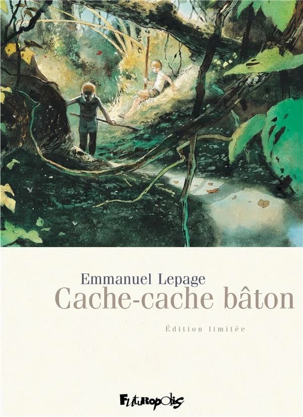 Cache-cache bâton (Edition limitée comprenant un cahier graphique inédit) Emmanuel Lepage