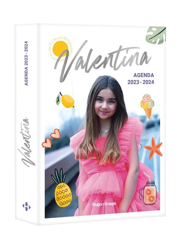 Agenda scolaire : Valentina (édition 2023