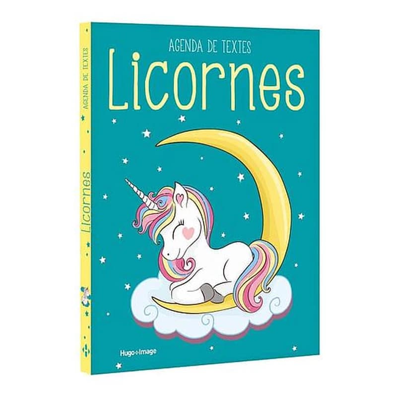 Agenda de texte Licornes
