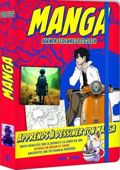 Agenda apprends à dessiner des mangas