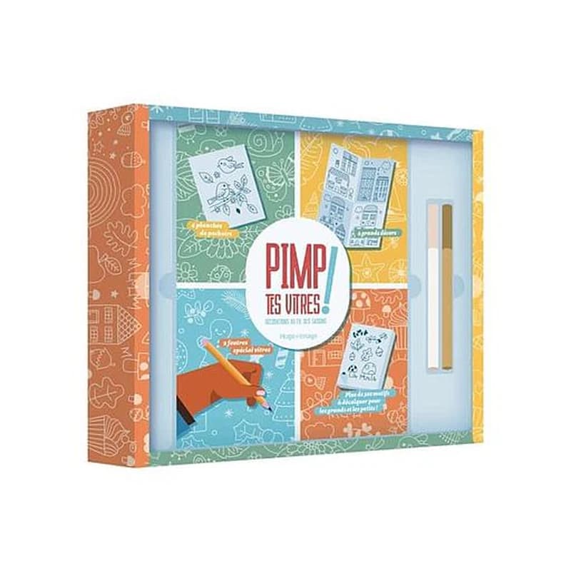 Coffret pimp tes vitres : [Album à colorier]