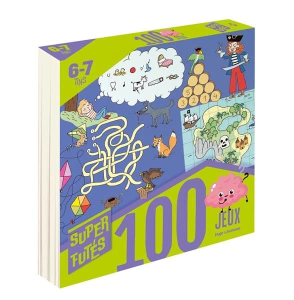 100 jeux pour super futés : 6-7 ans