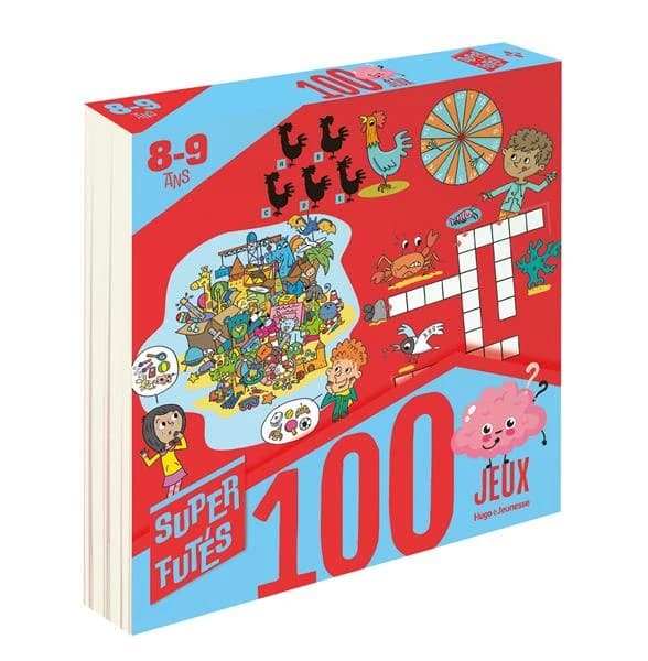 100 jeux pour super futés : 8-9 ans