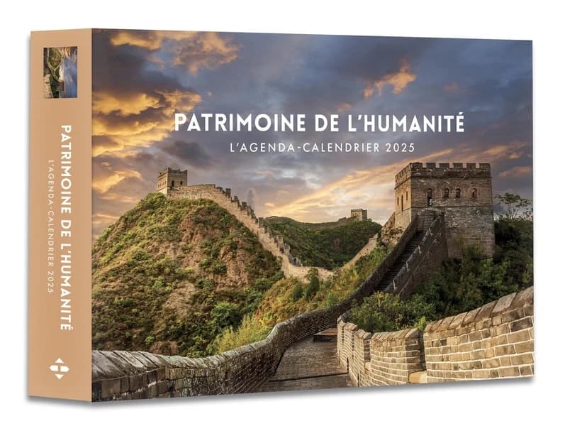 Agenda-calendrier : Patrimoine de l'humanité (édition 2025)
