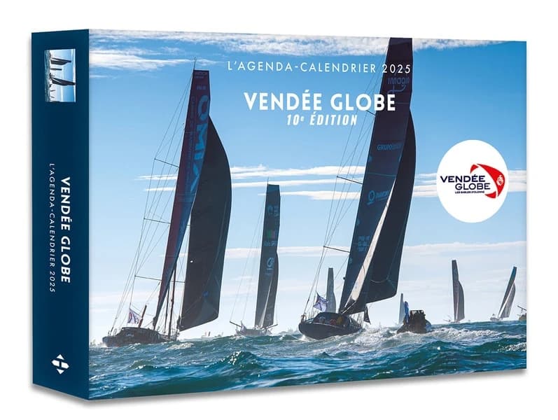 Agenda-calendrier : Officiel du Vendée Globe (édition 2025)