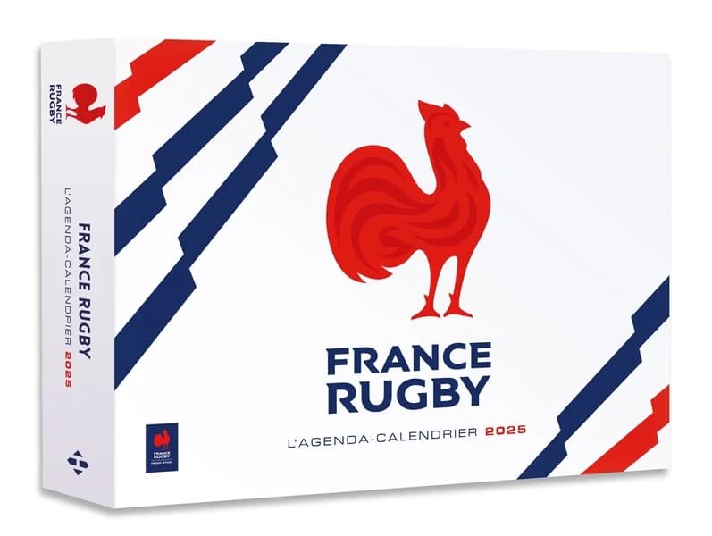 Agenda-calendrier : Officiel du XV de France (édition 2025)
