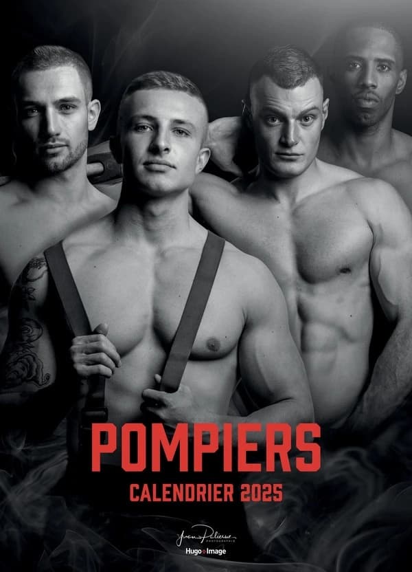 Calendrier mural : Pompiers (édition 2025)