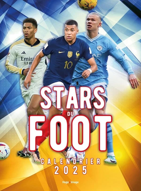 Calendrier mural Stars du foot