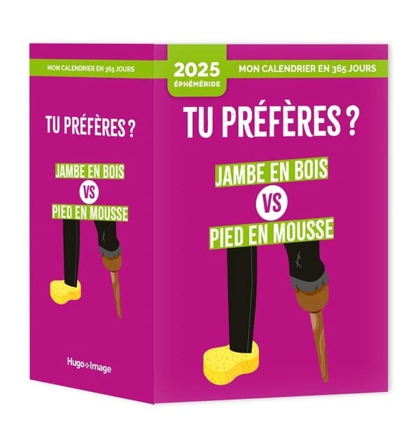 Mon calendrier Tu préfères ? (édition 2025)