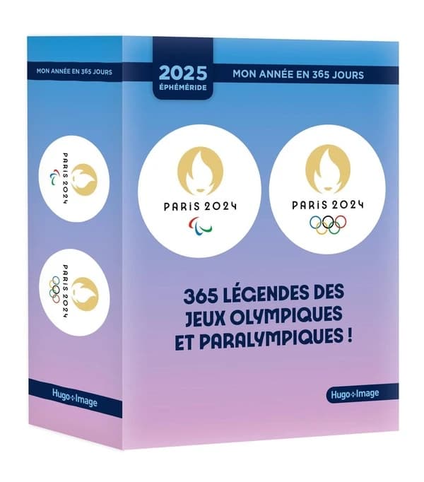 Mon année en 365 jours : 365 légendes des Jeux Olympiques et Paralympiques ! (édition 2025)