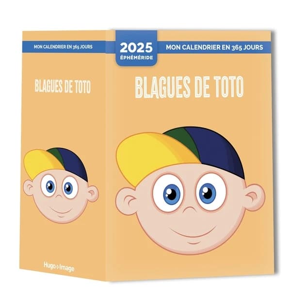 Mon calendrier Blagues de Toto (édition 2025)