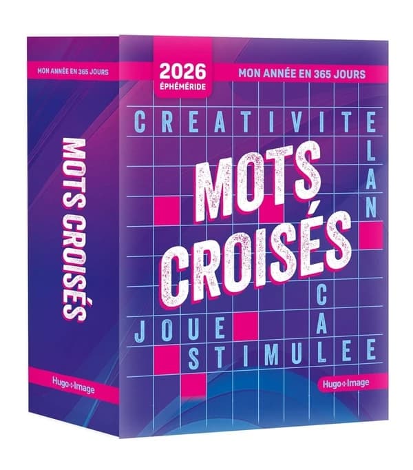 Mon année en 365 jours : Mots Croisés (édition 2026)