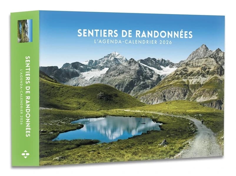 Agenda-calendrier : Sentiers de randonnées (édition 2026)