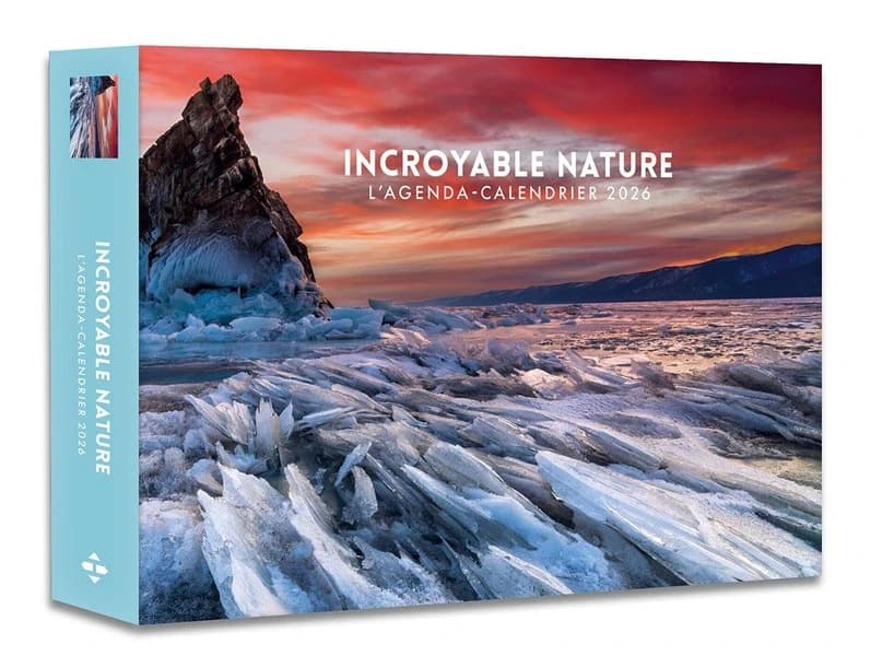 Agenda-calendrier : Incroyable nature (édition 2026)