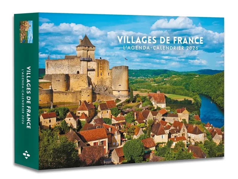 Agenda-calendrier : Villages de France (édition 2026)