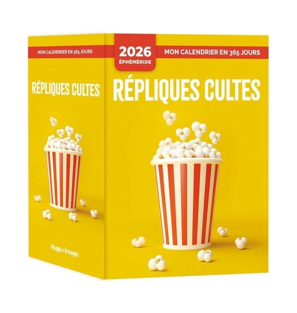 Mon calendrier 2026 : Répliques cultes
