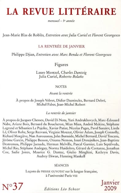 Jean-Marie Blas de Roblès ; Philippe Djian