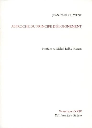 Approche du principe d'éloignement