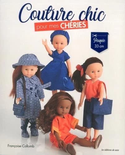 Couture chic pour mes chéries : poupée 33 cm