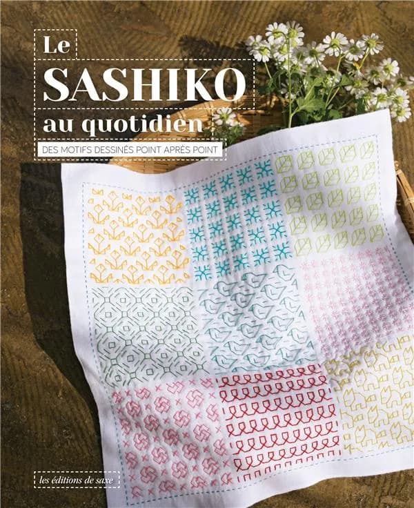 Le sashiko au quotidien : des motifs dessinés point après point