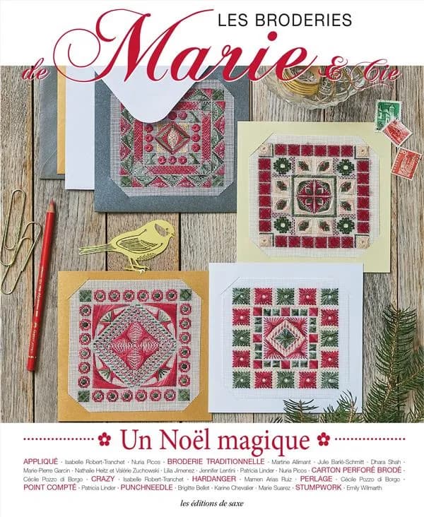 Les broderies de Marie & Cie ; un Noël magique