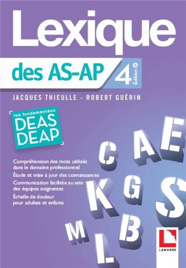 Lexique des AS-AP (4e éd.) [Jacques Thieulle, Robert Guérin]
