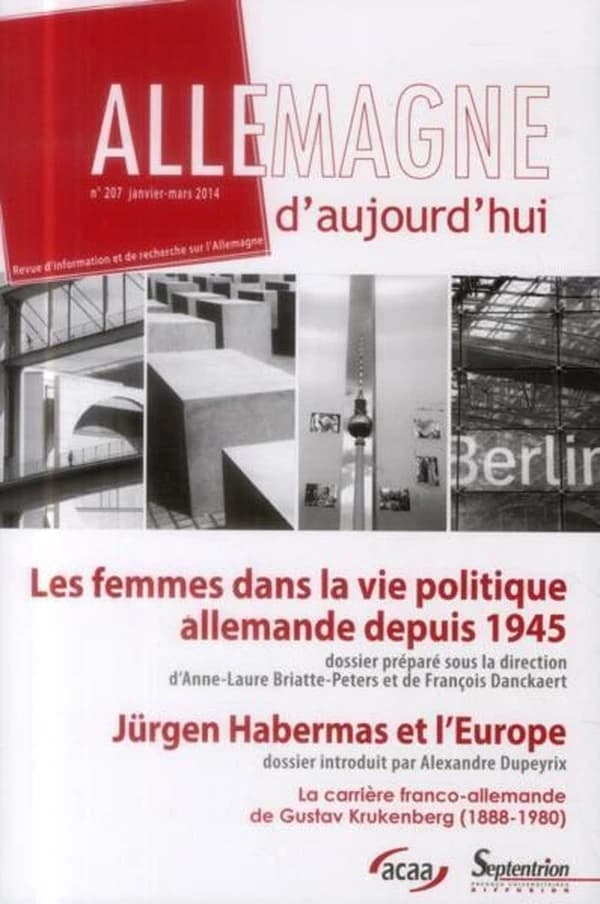 Les femmes dans la vie politique allemande depuis 1945
