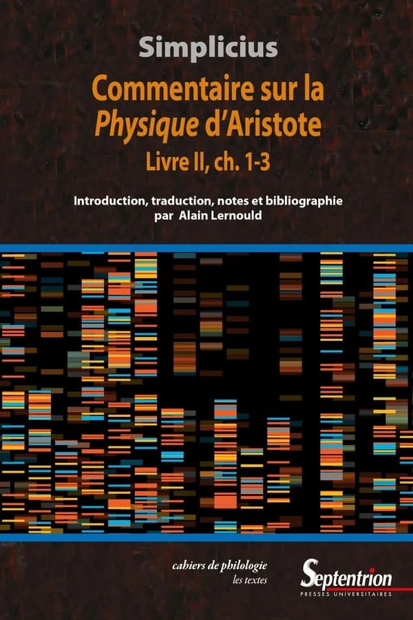 Commentaire sur la "Physique" d'Aristote : livre II, ch. 1-3