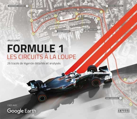 Formule 1 : les circuits à la loupe : 26 tracés de légende détaillés et analysés : créé avec Google Earth