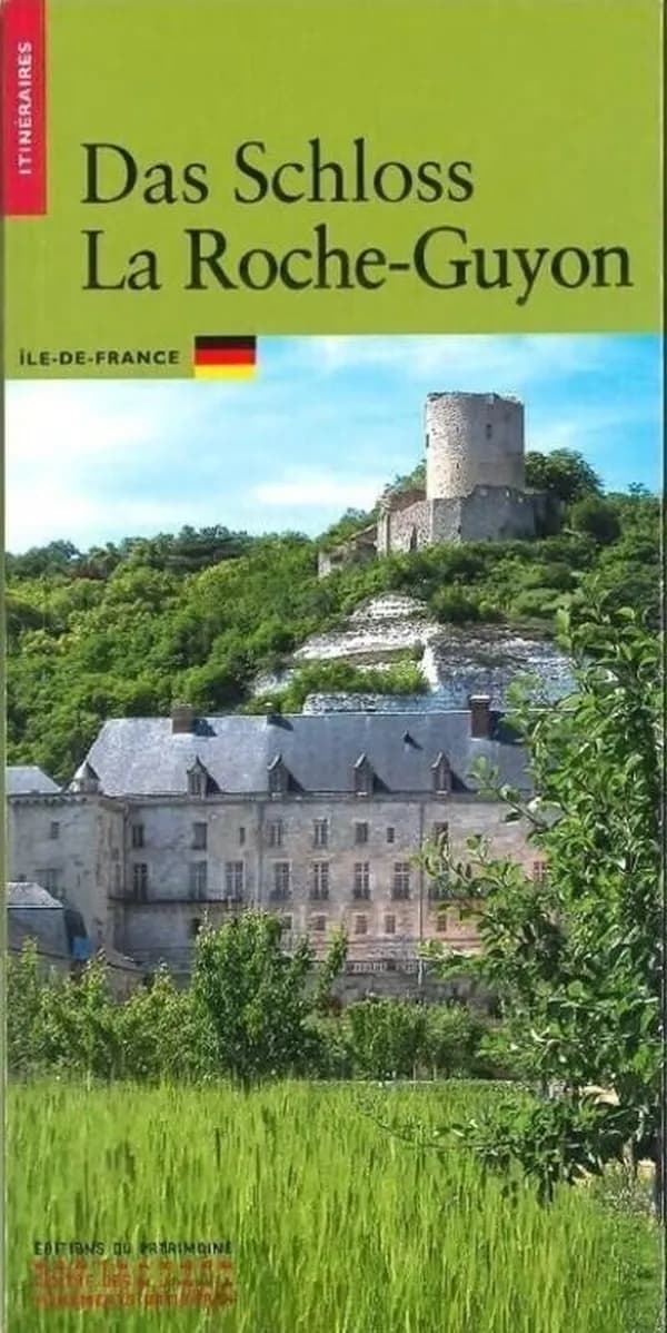 Das Schloss La Roche-Guyon : Île-de-France