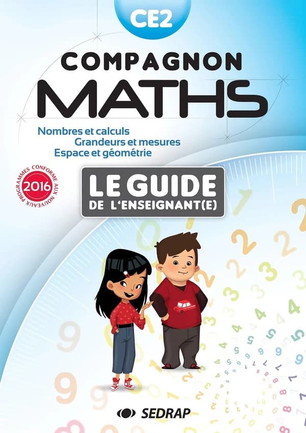 COMPAGNON MATHS : CE2 ; guide de l'enseignant (édition 2017)