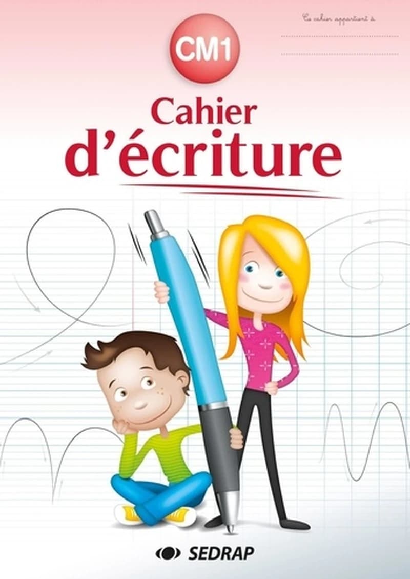 Cahier d'écriture CM1