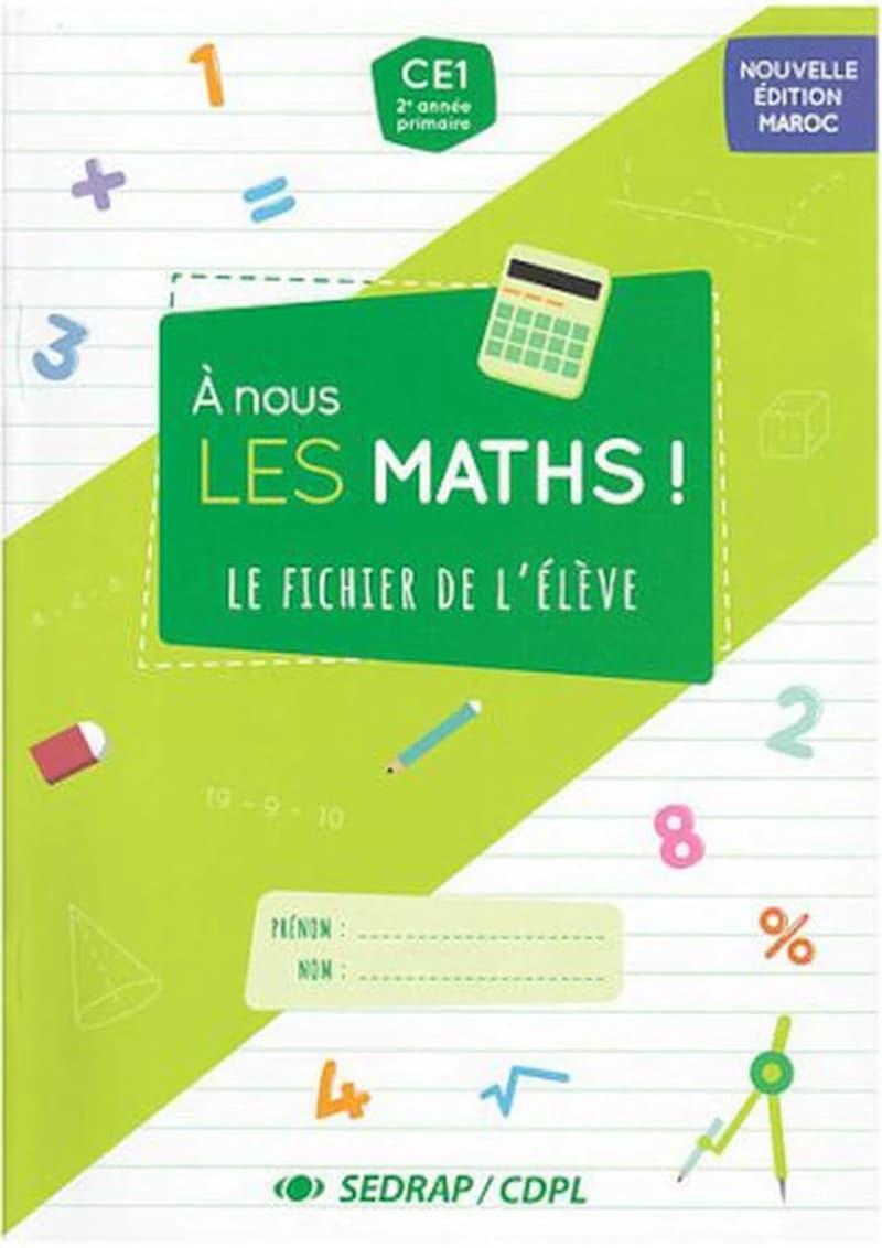 A NOUS LES MATHS CE1 NED