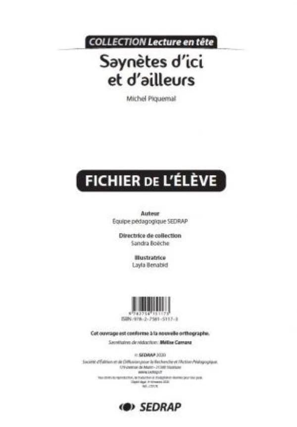 Saynetes d'ici et d'ailleurs