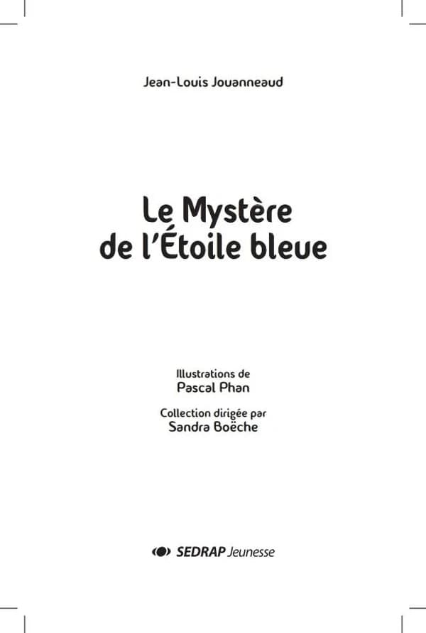 Le mystere de l'etoile bleue fichier