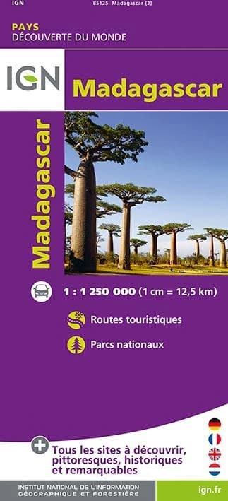Madagascar (Éd. 2) cartographie MairDumont ; [publié par l']Institut national de l'information géographique et forestière