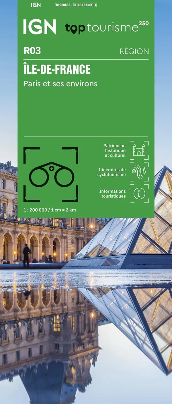Île-de-France : Paris et ses environs (1re édition) Institut national de l'information géographique et forestière