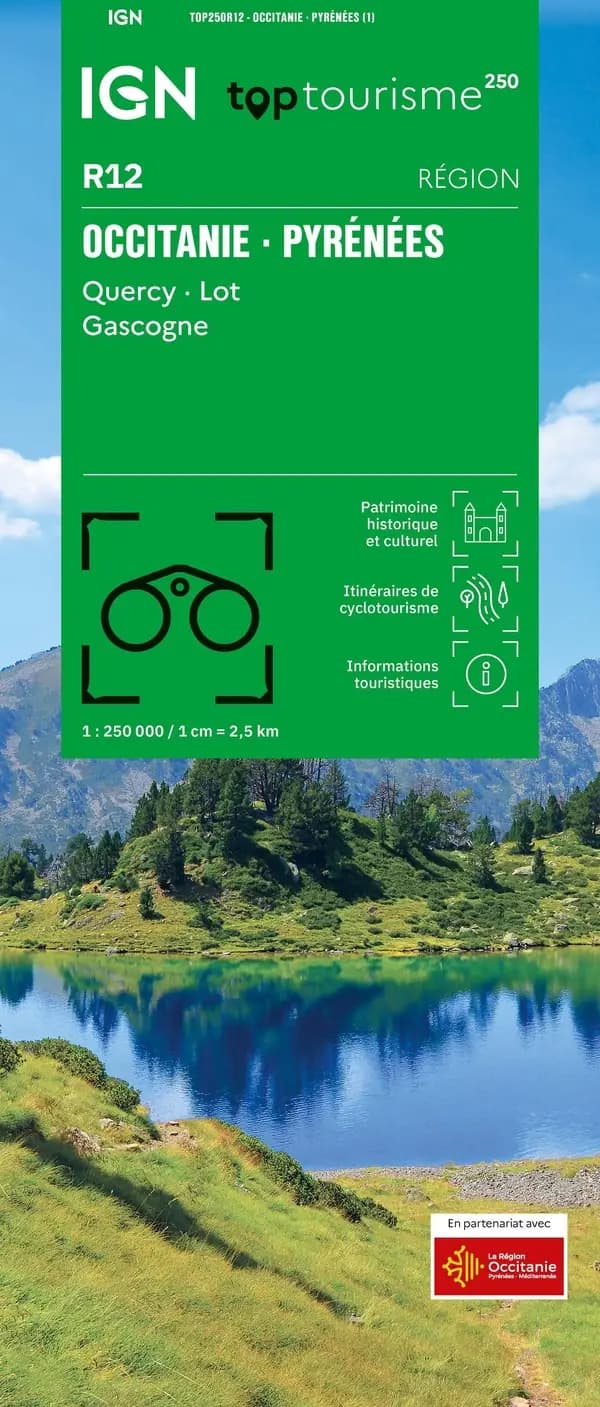 Occitanie - Pyrénées : Quercy, Lot, Gascogne (1re édition) Institut national de l'information géographique et forestière
