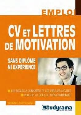 CV et lettre de motivation sans diplôme ni expérience