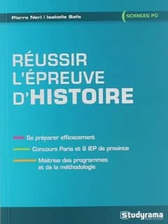 Réussir l'épreuve d'histoire