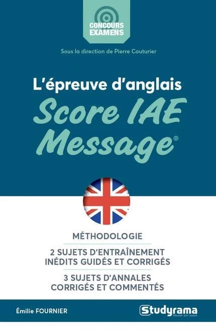L'épreuve d'anglais Score IAS Message