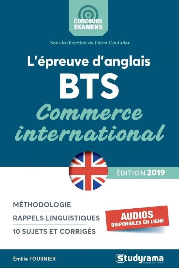 L'épreuve d'anglais BTS ; commerce international (édition 2019)